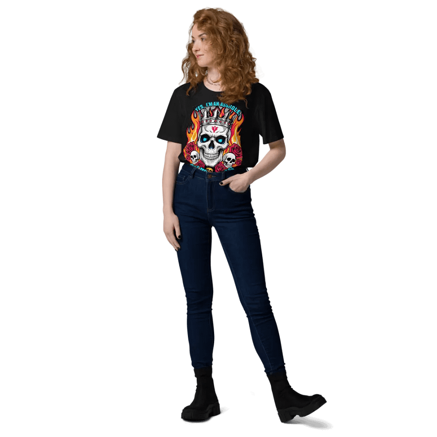 Rebel Royalty Skull Crown T-Shirt product image (10)