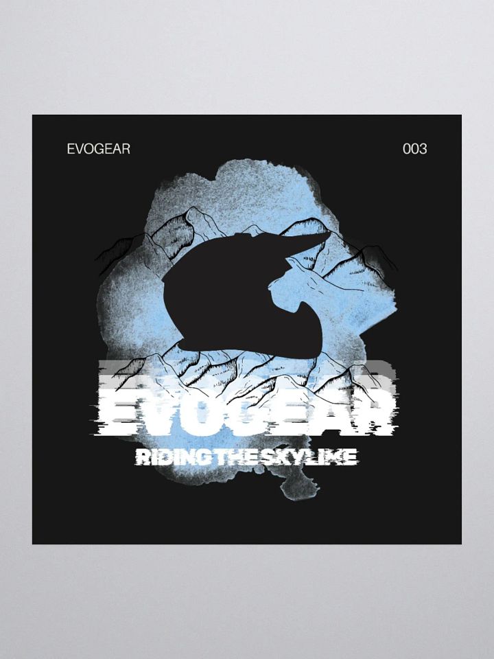 Riding the Skyline Sticker product image (1)