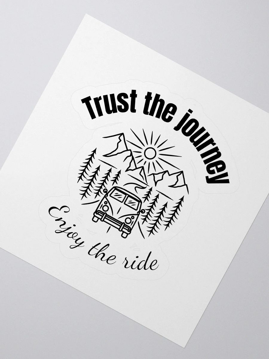 'Trust the Journey' Sticker product image (2)