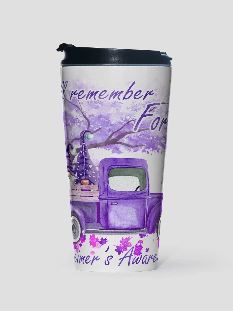 Alzheimer’s Awareness Pickup Stainless Steel Travel Mug product image (1)