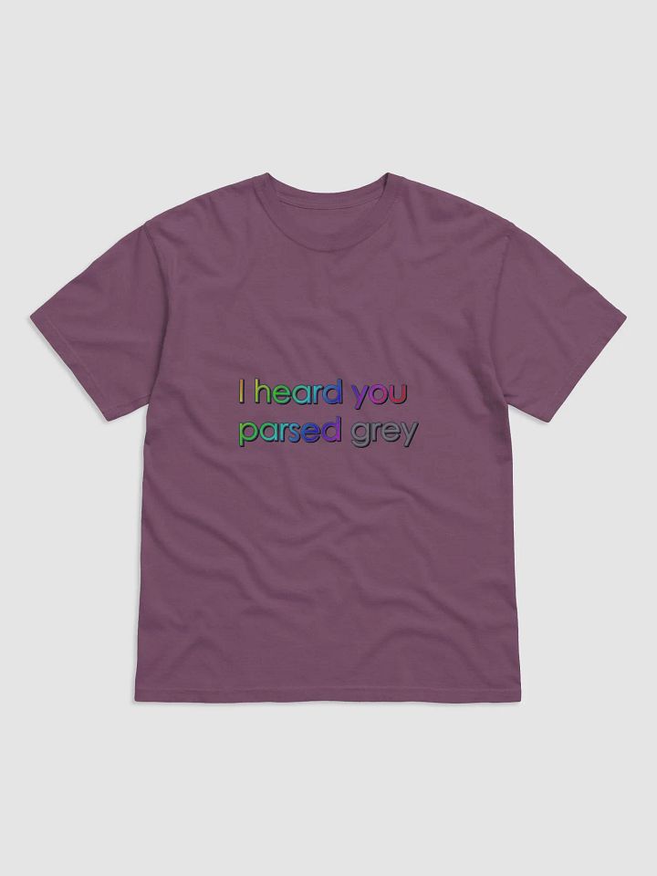 Parsed Grey Pride Shirt product image (1)