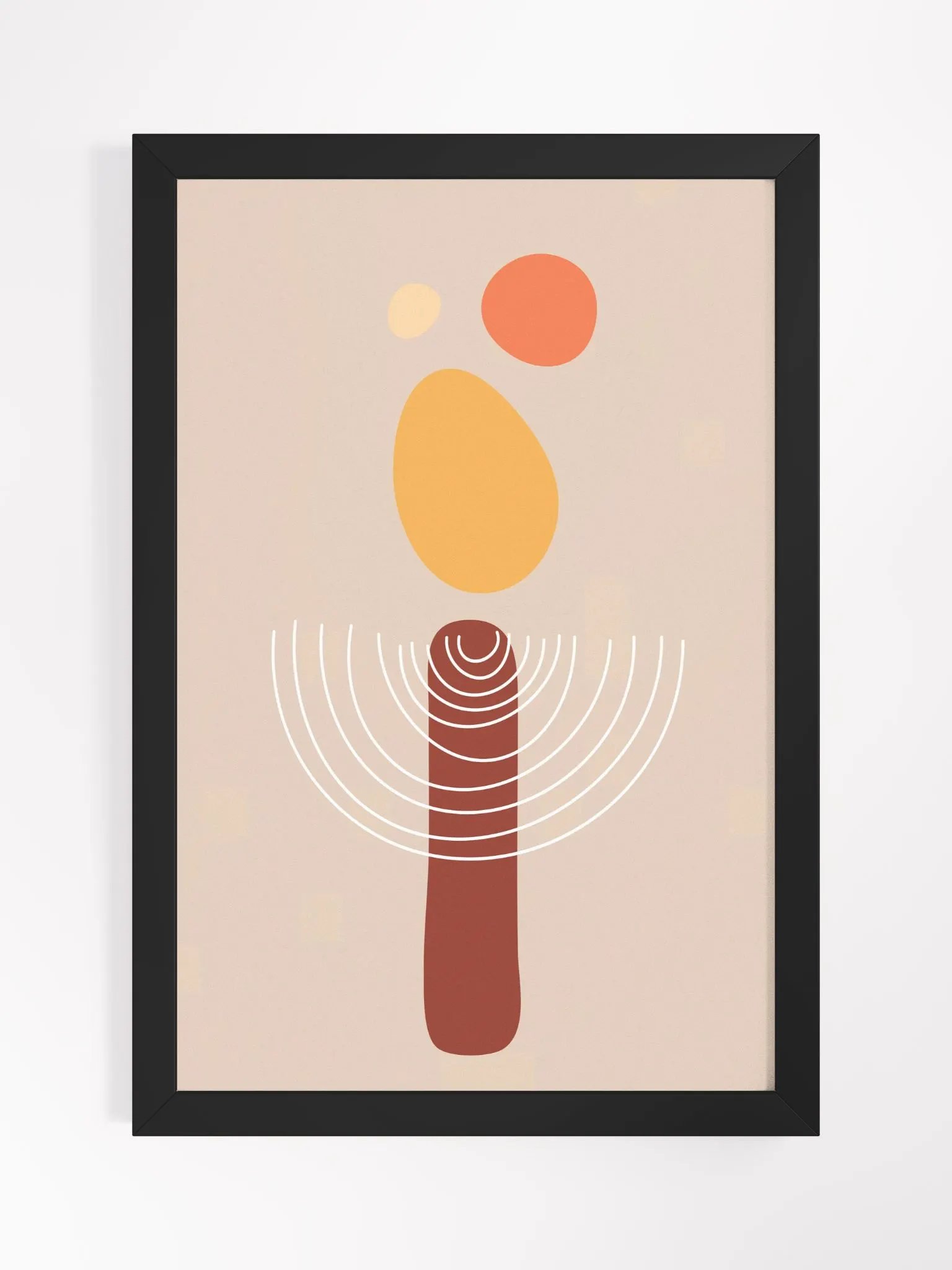 Vibrant Ayous Wood Framed Poster product image (1)