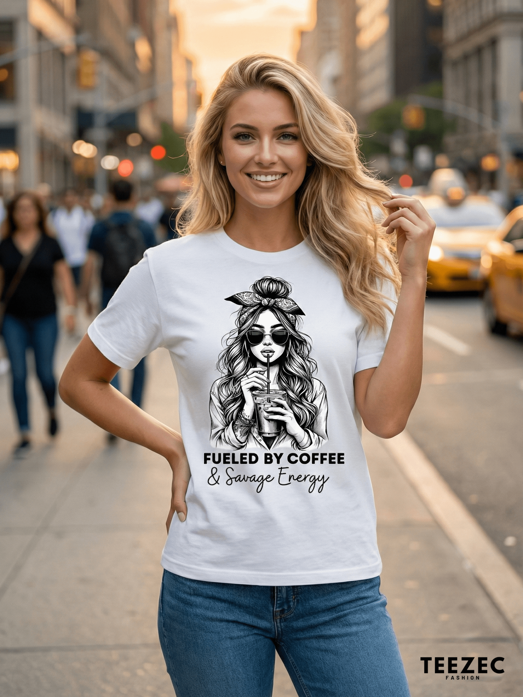 Coffee Lover Delight Organic T-Shirt product image (3)