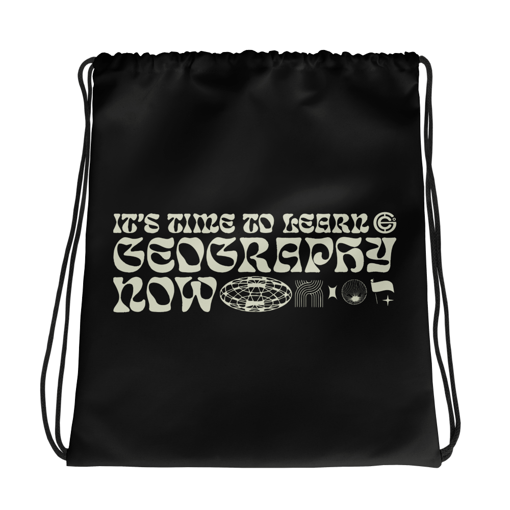 Geography Now - Drawstring product image (1)