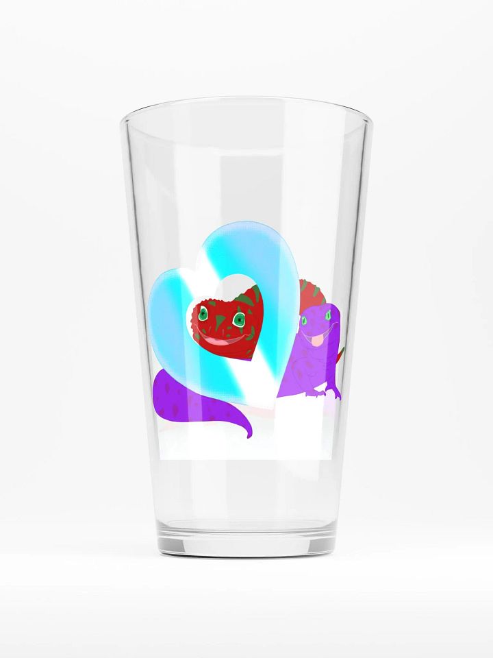 Gecko Family Love Glass product image (1)