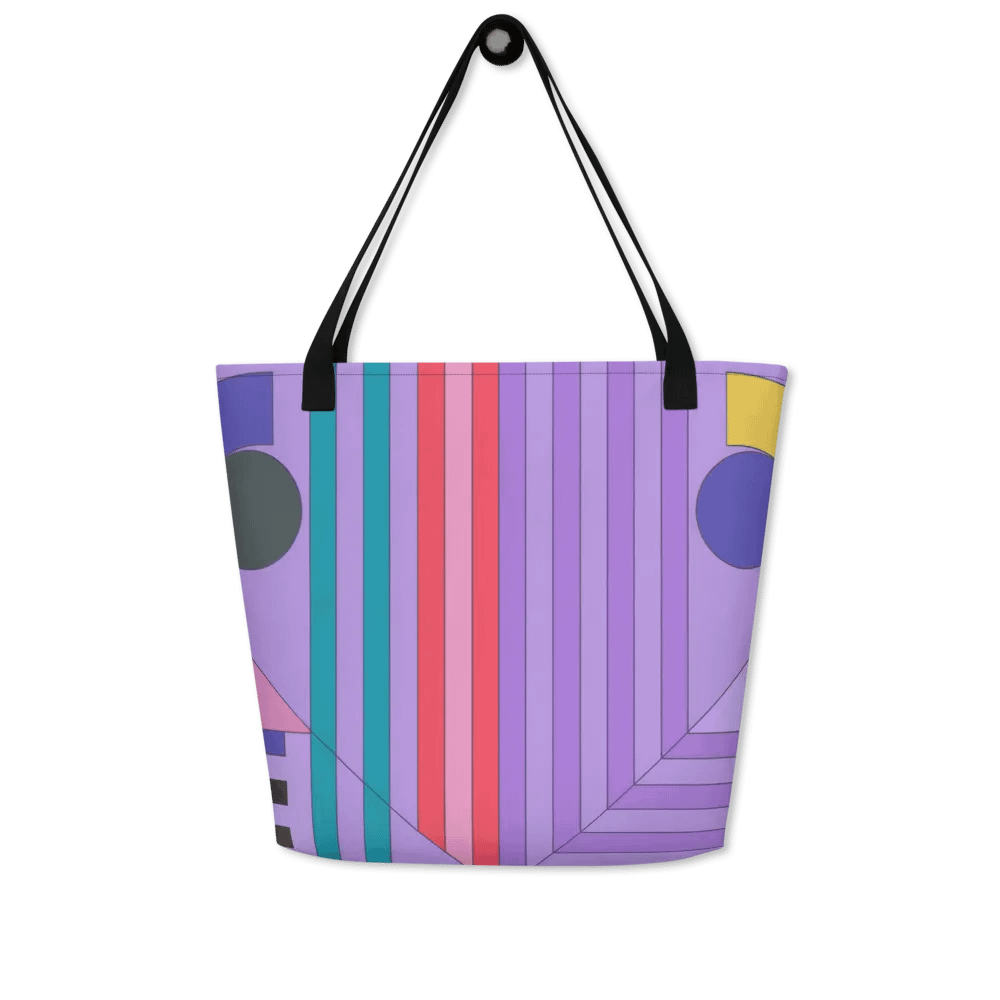 Vibrant Bold Geometric Tote Bag product image (4)