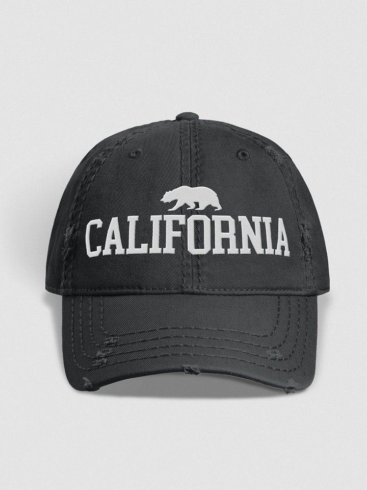 California State Vintage Distressed Dad Hat product image (3)