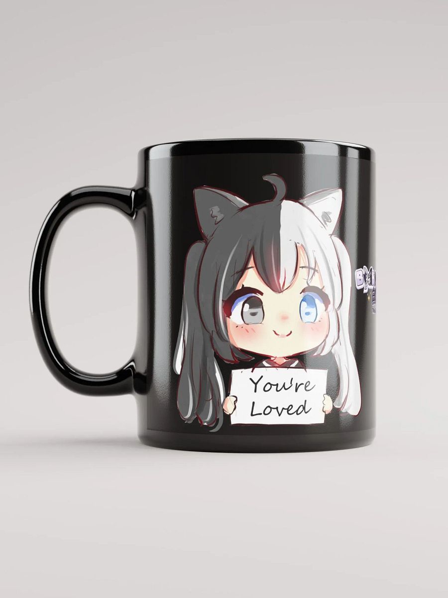 All Black Mug - Byakko You Are Loved Edition product image (11)