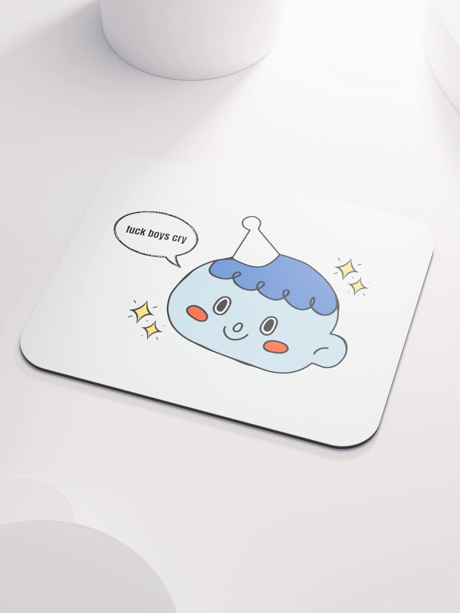 fuck boys cry mouse pad product image (3)