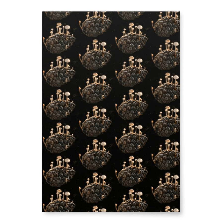Mushroom Wrapping Paper product image (2)