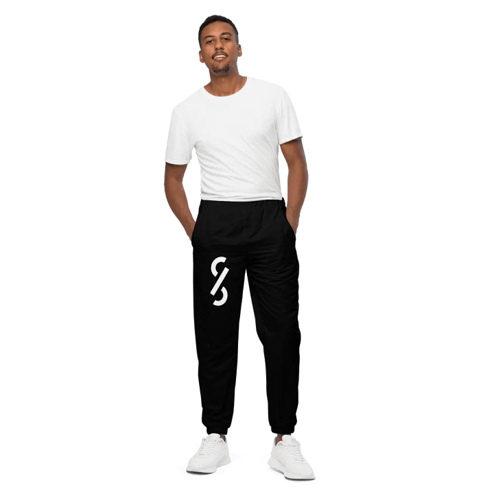 CLAUDY BEATS BLACK URBAN TRACK PANTS product image (1)