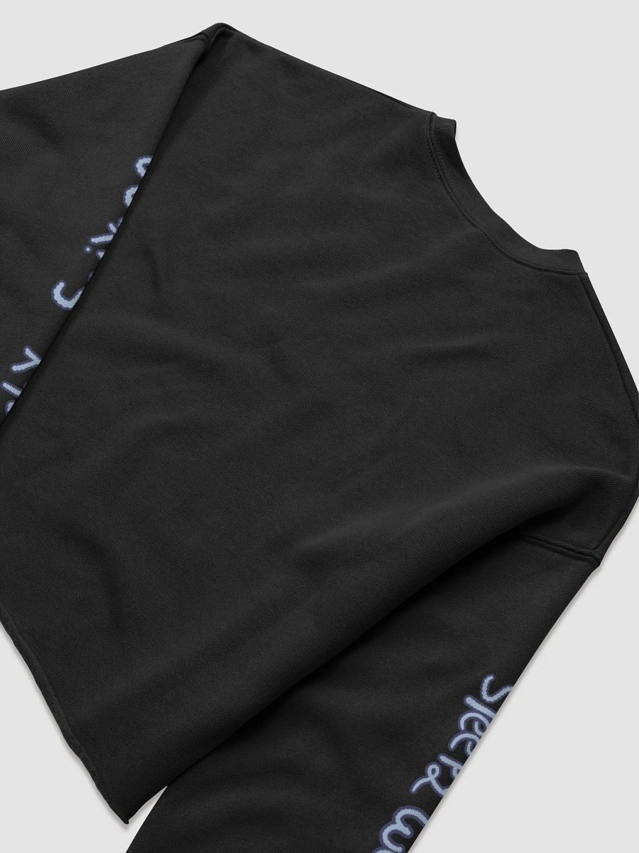 Sleepy Warrior Fleece Crop Sweatshirt product image (28)