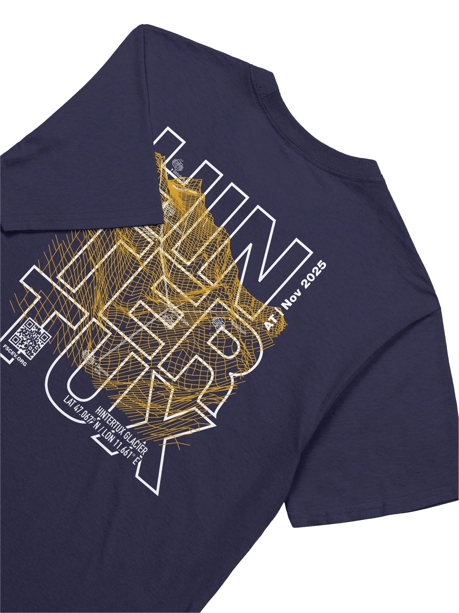 Logo Blowing Flake Hintertux Resort (front and back print) product image (6)