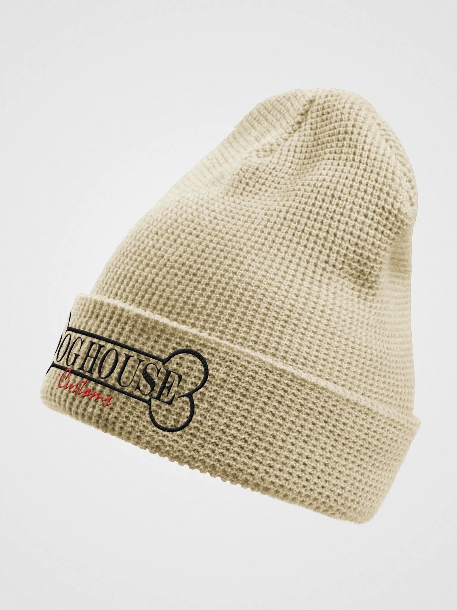 Dog House Customs Waffle Knit Beanie product image (8)