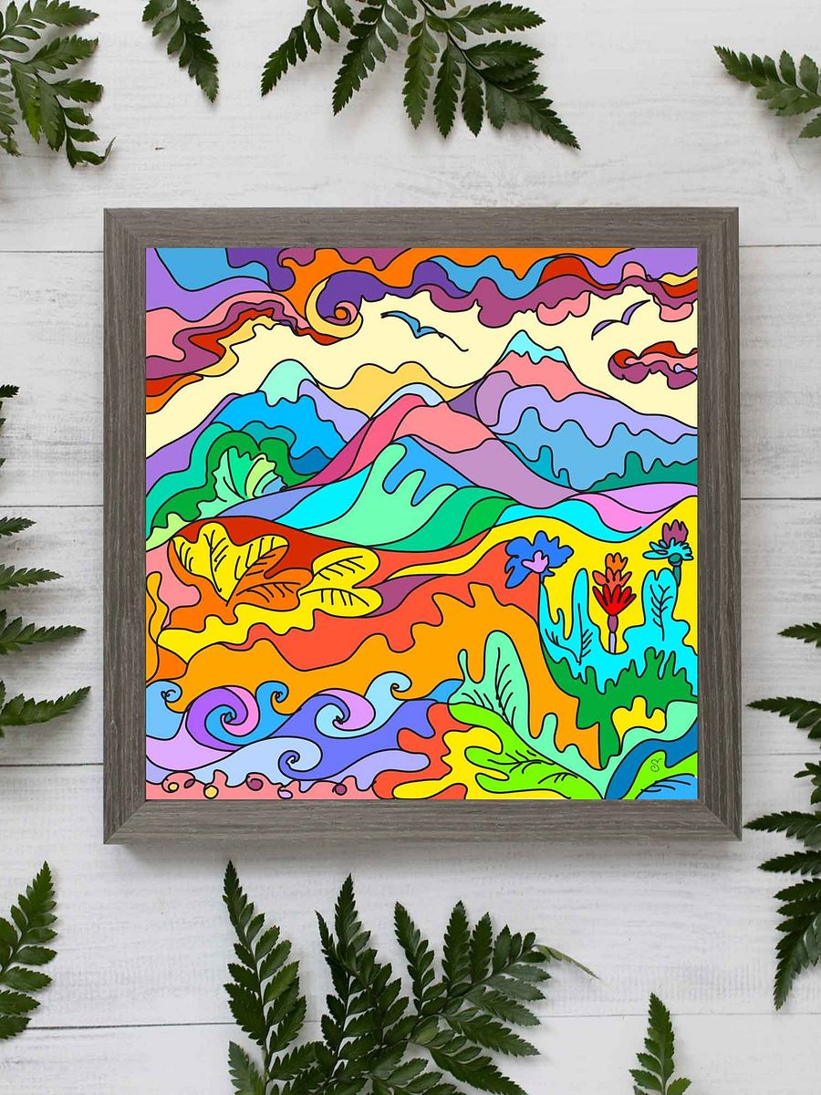 Psychedelic Dreams Canvas Collection - Paradise Landscapes No. 1 product image (5)