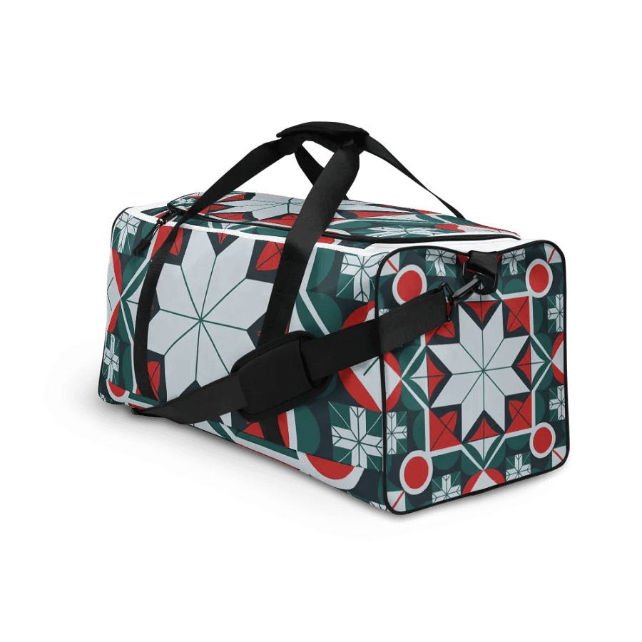 Kaleidoscope patterned All-Over Print Duffle Bag product image (10)