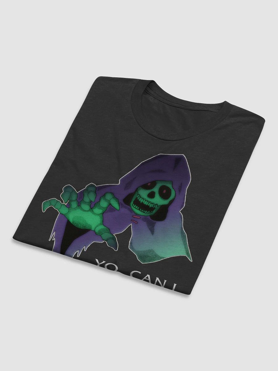 HOODED FIGURE T-SHIRT [BLACK] product image (5)