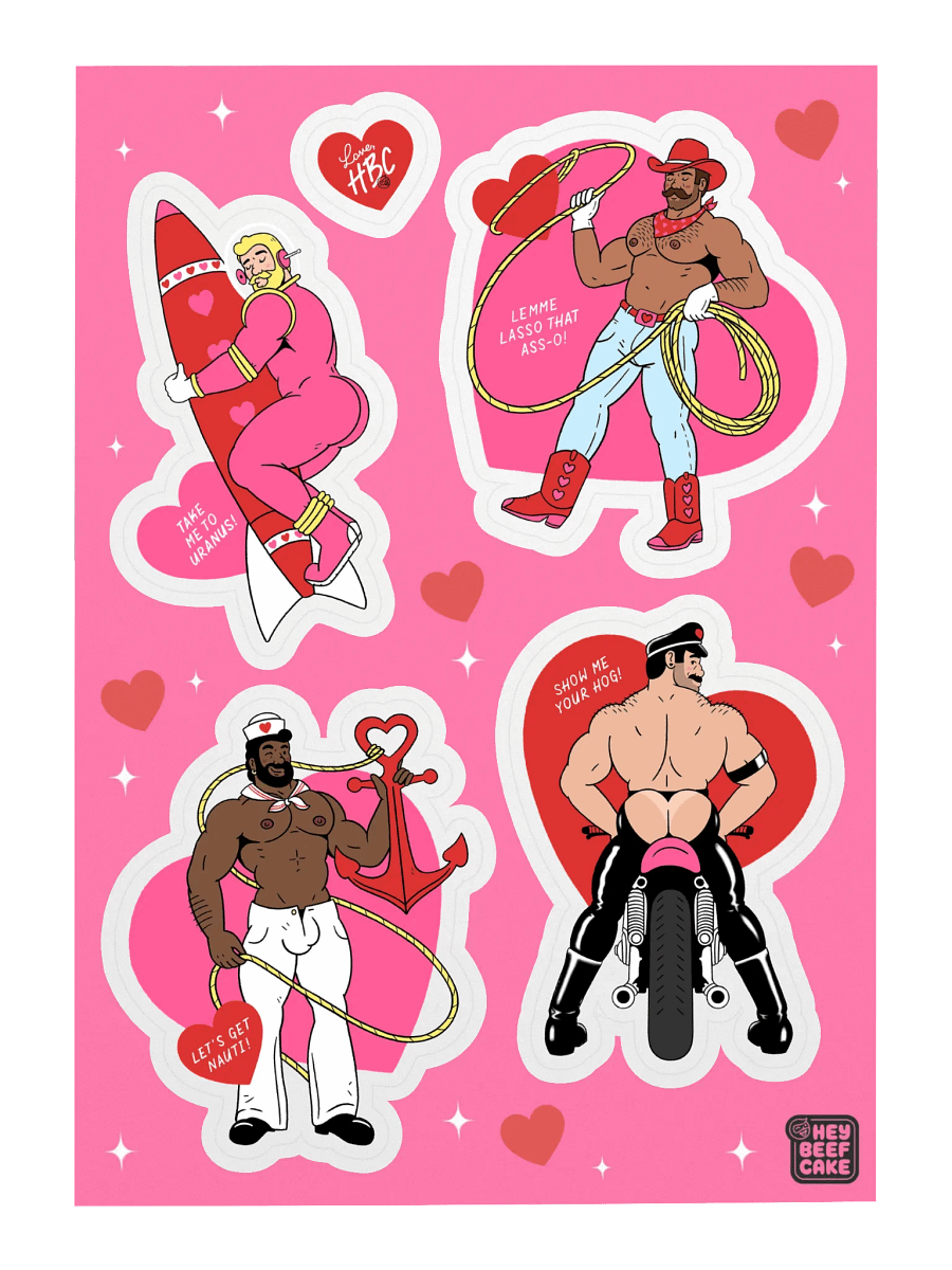 Love, HBC Sticker Sheet product image (4)