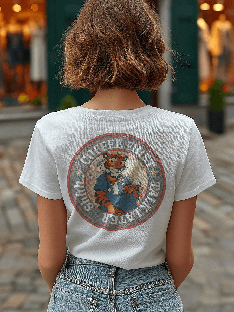 Coffee First Funny Nurse Shirt product image (1)