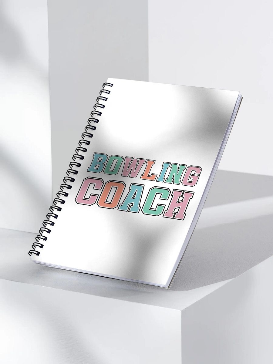 Bowling Coach Vibrant Notebook product image (3)