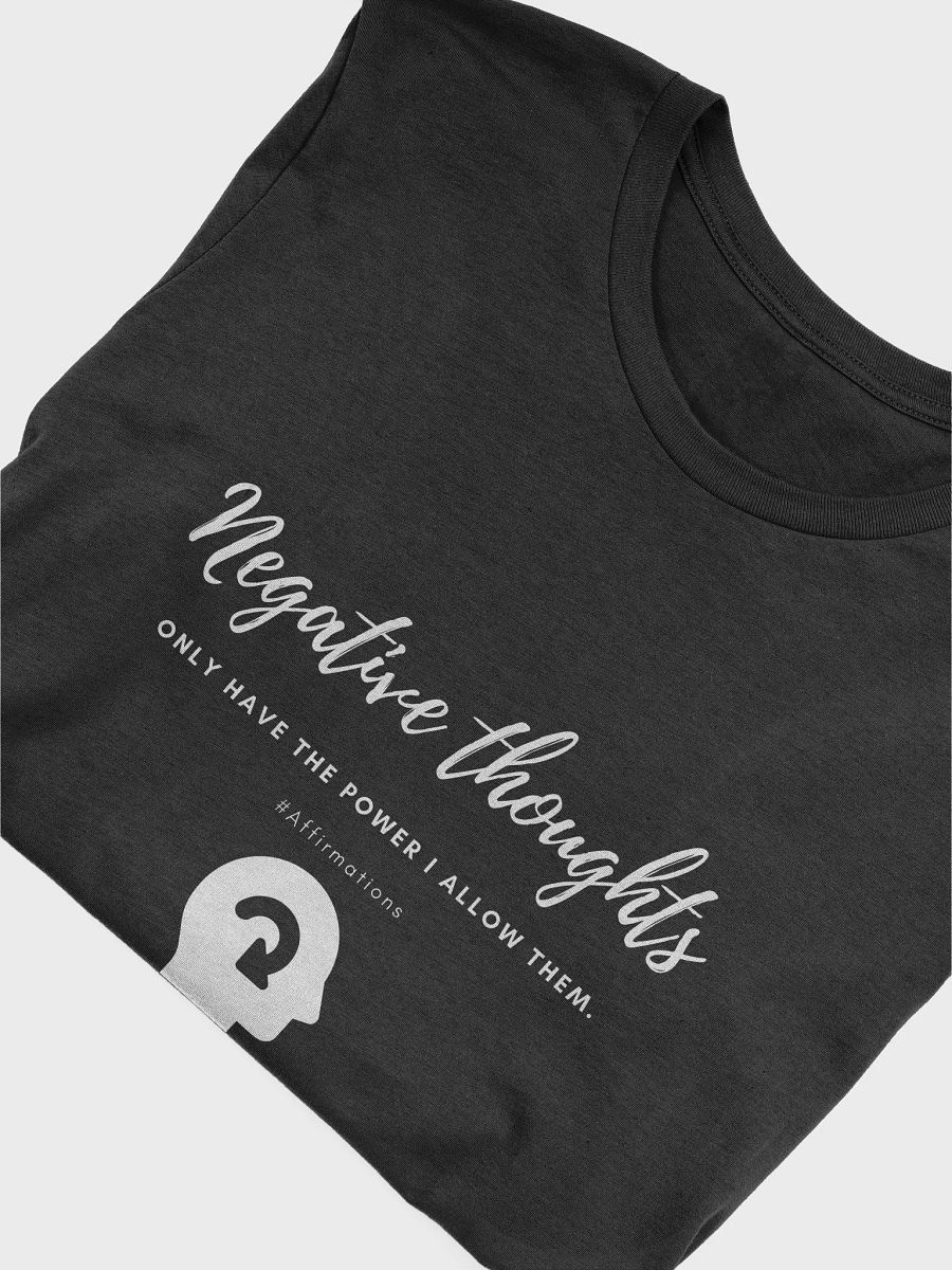 Negative thoughts Unisex Super soft T-Shirt product image (25)