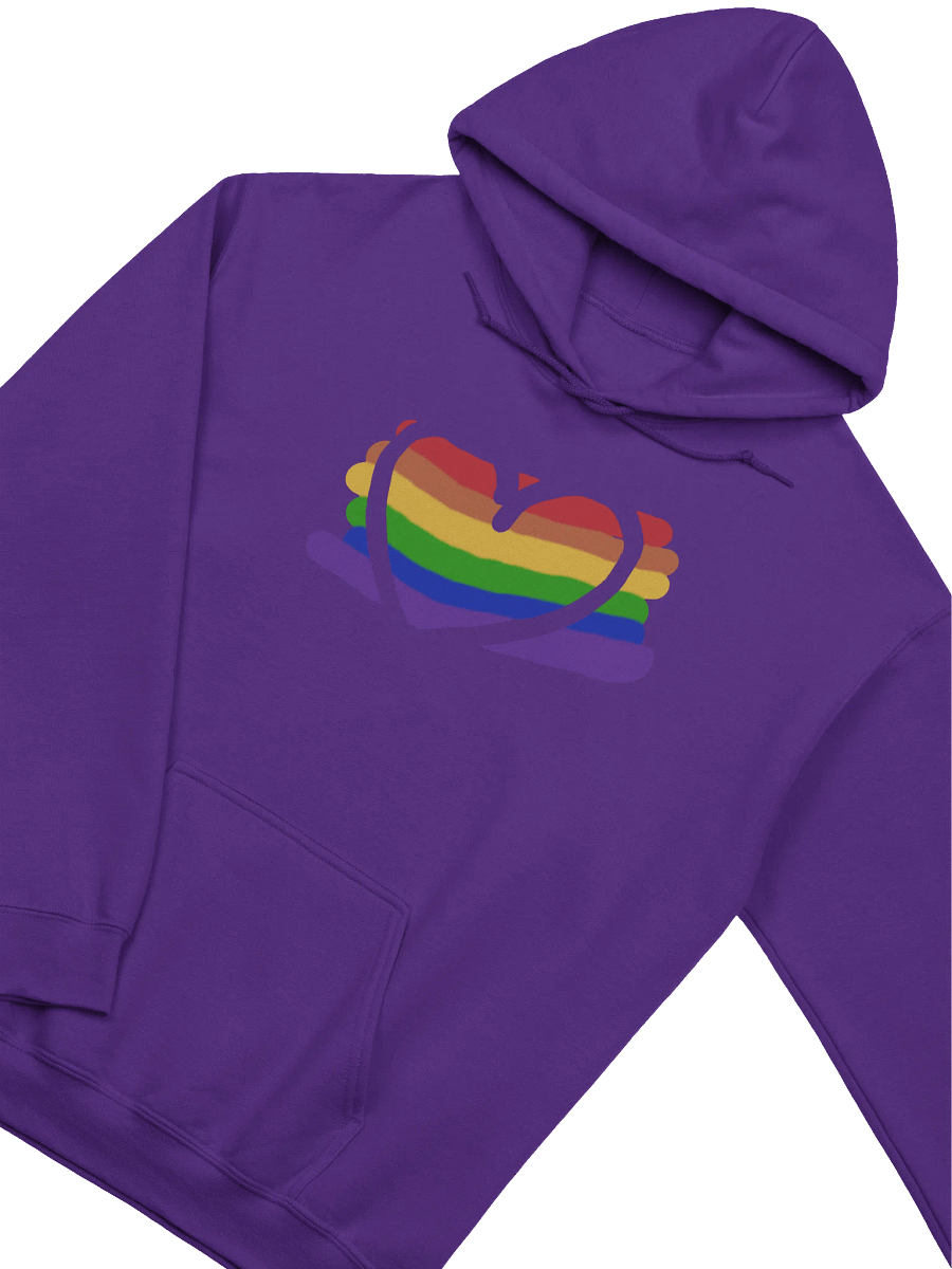 Rainbow Heart Hoodie product image (5)