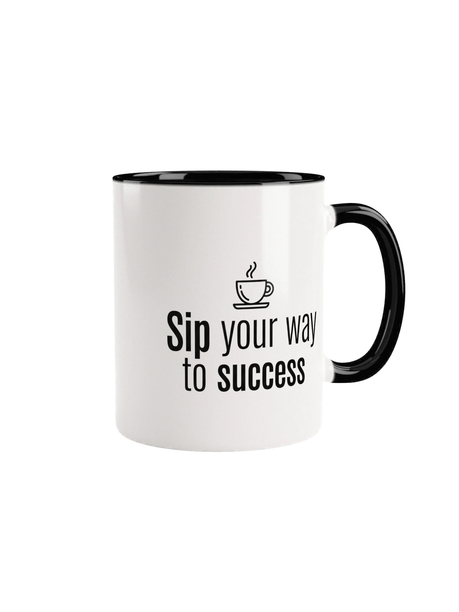 Sip Your Way to Success Mug – Motivational Coffee Cup for Daily Inspiration and Productivity Boost product image (1)