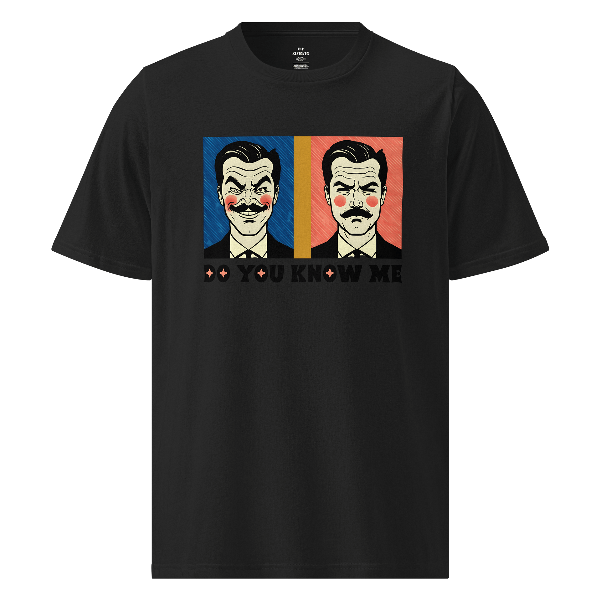 Vibrant Clown Art - Bold and Playful Design Athletic T-shirt product image (1)