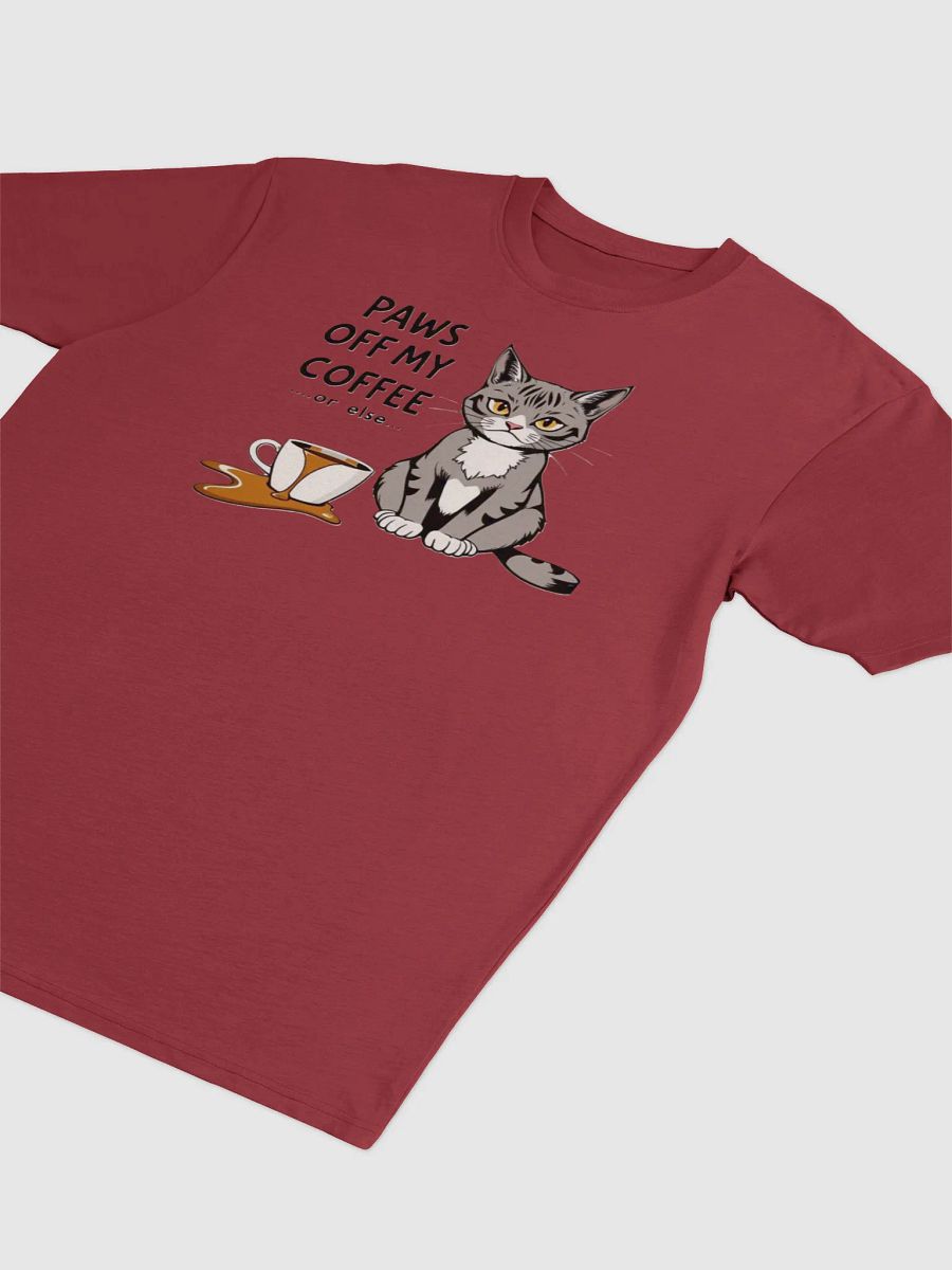 Grumpy Cat Coffee Warning Men's Tee product image (31)