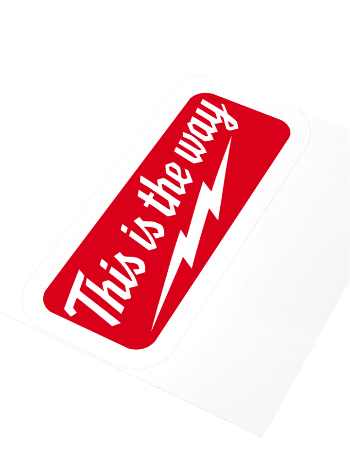 THIS IS WAY STICKER product image (1)