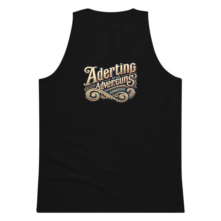 Vintage Typography Tank Top product image (2)