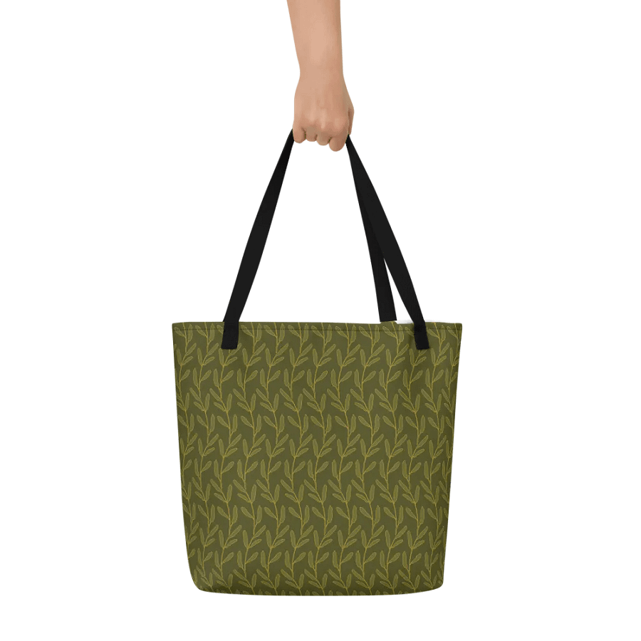 “Good Morning Wave” Large Tote Bag product image (6)