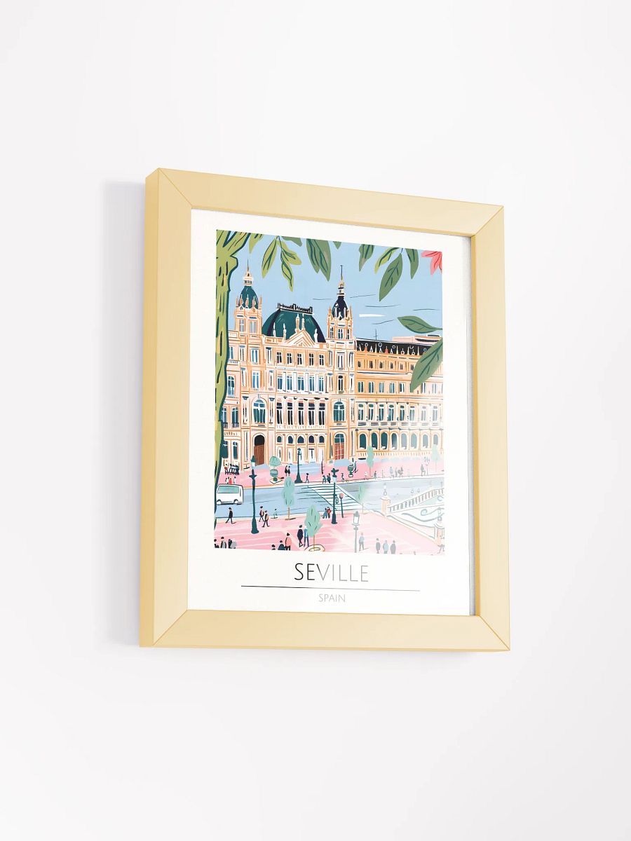 Seville Spain Framed Travel Poster product image (2)