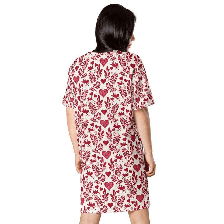 Vibrant Floral Swirl All-Over Dress product image (2)
