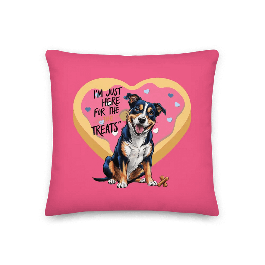 Happy Pup All-Over Print Pillow product image (1)