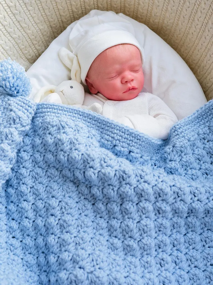 Crochet Pattern: Barclay Baby Blanket product image (1)