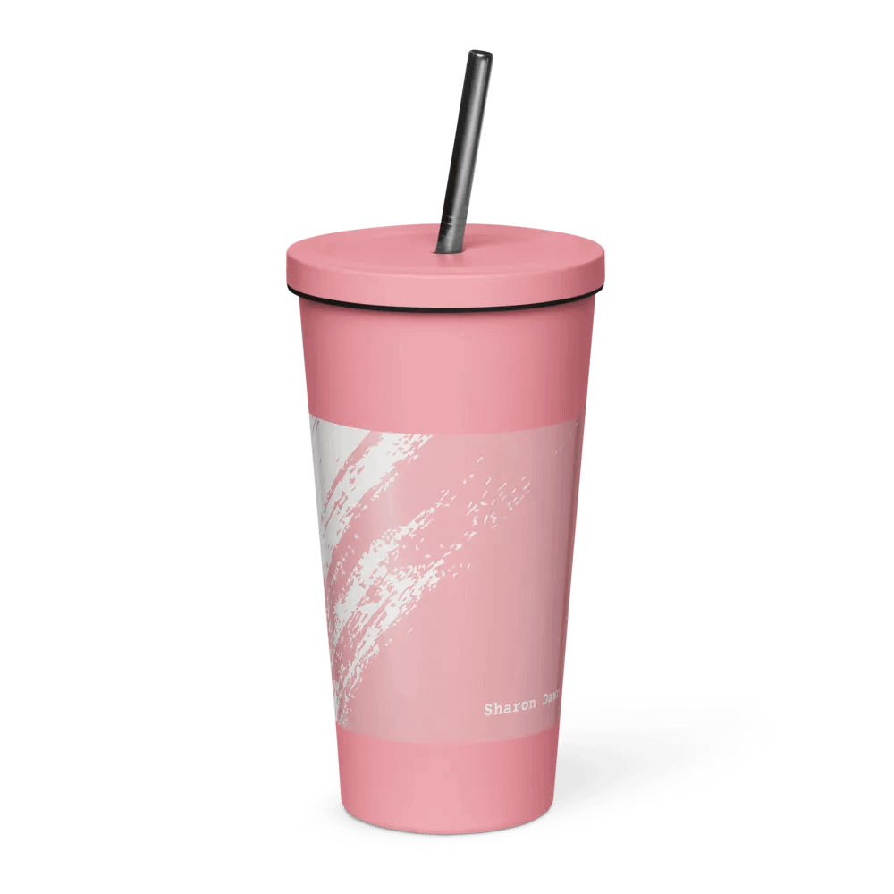 Paint Brush Pink Insulated Tumbler product image (3)