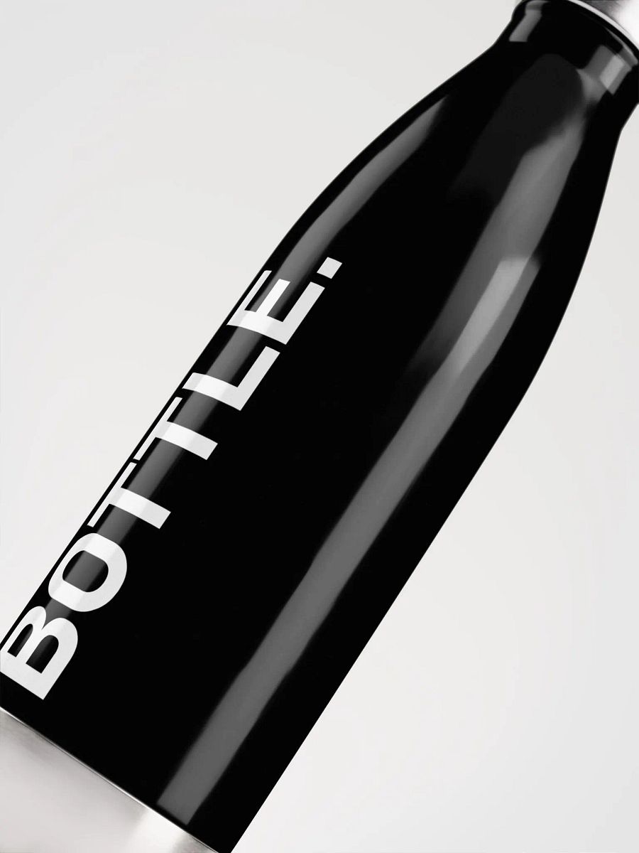 BOTTLE. (White Text) product image (5)