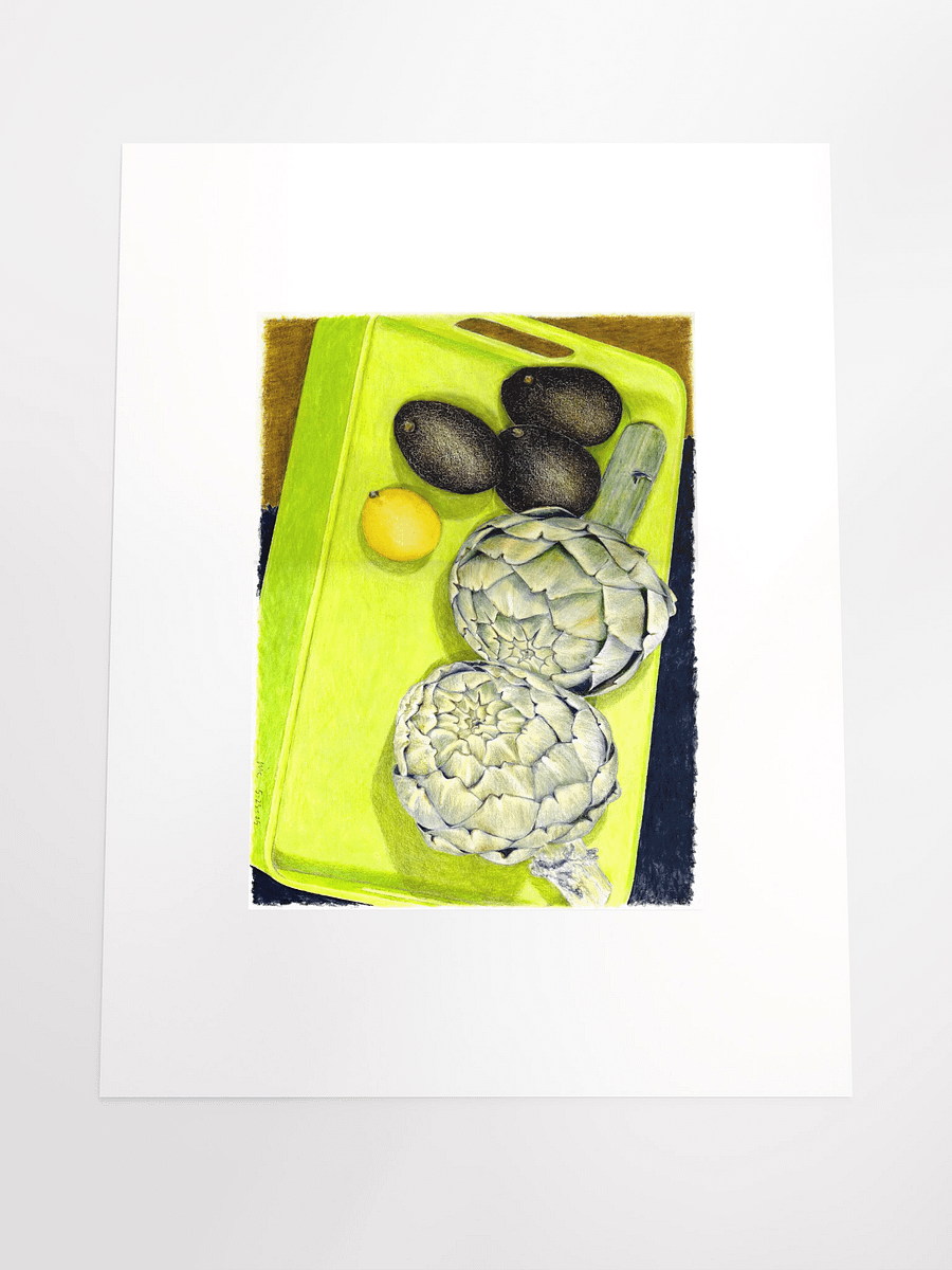 Artichokes, Avocados & Lemon 05.25.05 print product image (5)