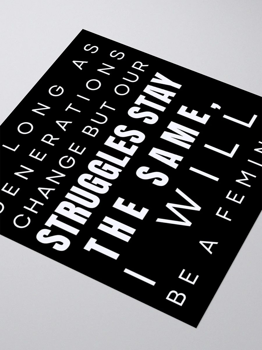 Generational Feminist Sticker. product image (7)