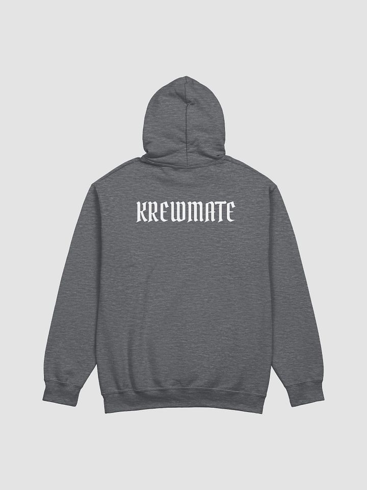 Krewmate Essential Hoodie (White Logo) product image (11)