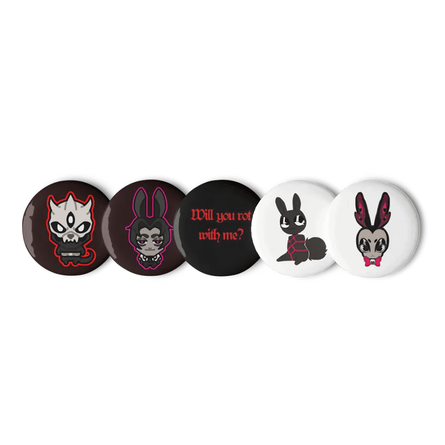 Gay monster pins - set 2 product image (6)