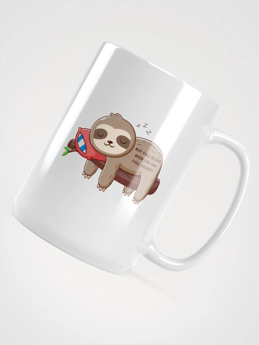 Slothful Slumber White Glossy Mug product image (4)