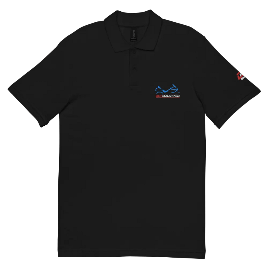 DCT Shadow Wing Polo Shirt Black/Blue product image (3)