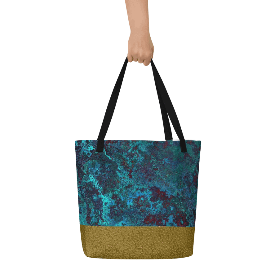 Malagold Tote/ Shopper Bag With Pocket. Fade Resistant, Machine Washable. product image (6)
