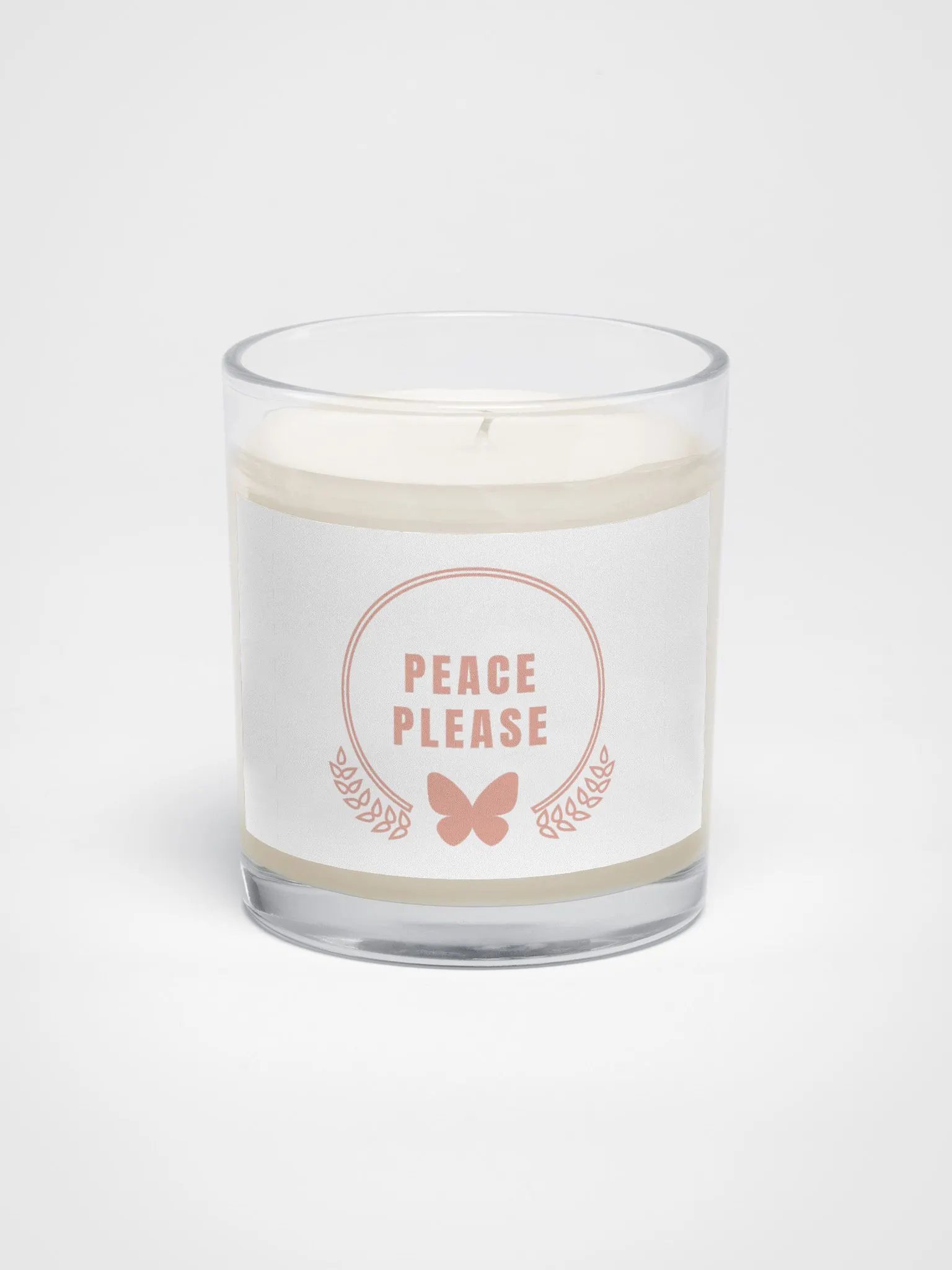 Peaceful Butterfly Soy Wax Candle product image (1)