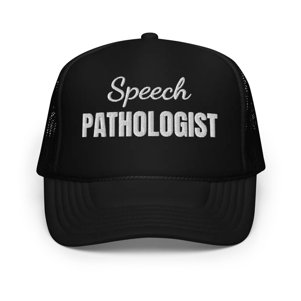 Speech Pathologist - Embroidered Trucker Cap Hat product image (1)