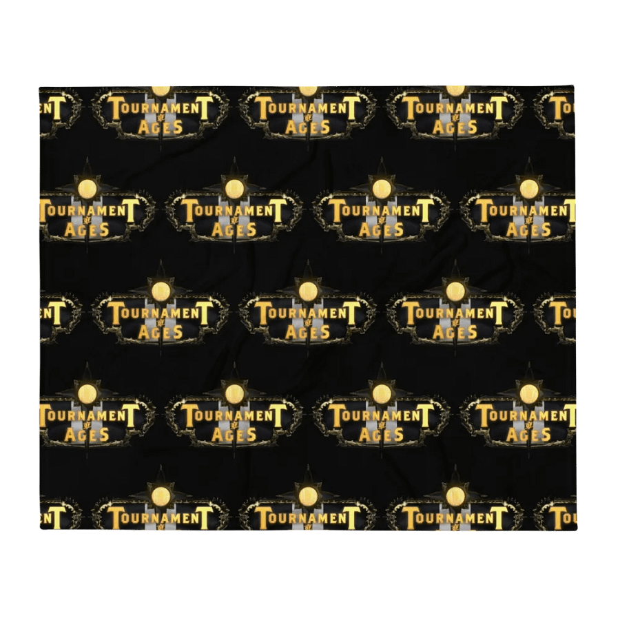 Tournament of Ages - Full Logo - Throw Blanket product image (2)