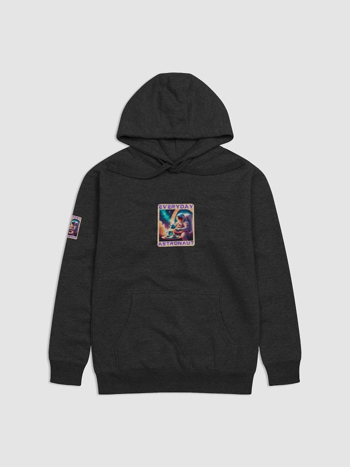 Everyday Astronaut Drinking Tea Unisex Hoodie product image (2)