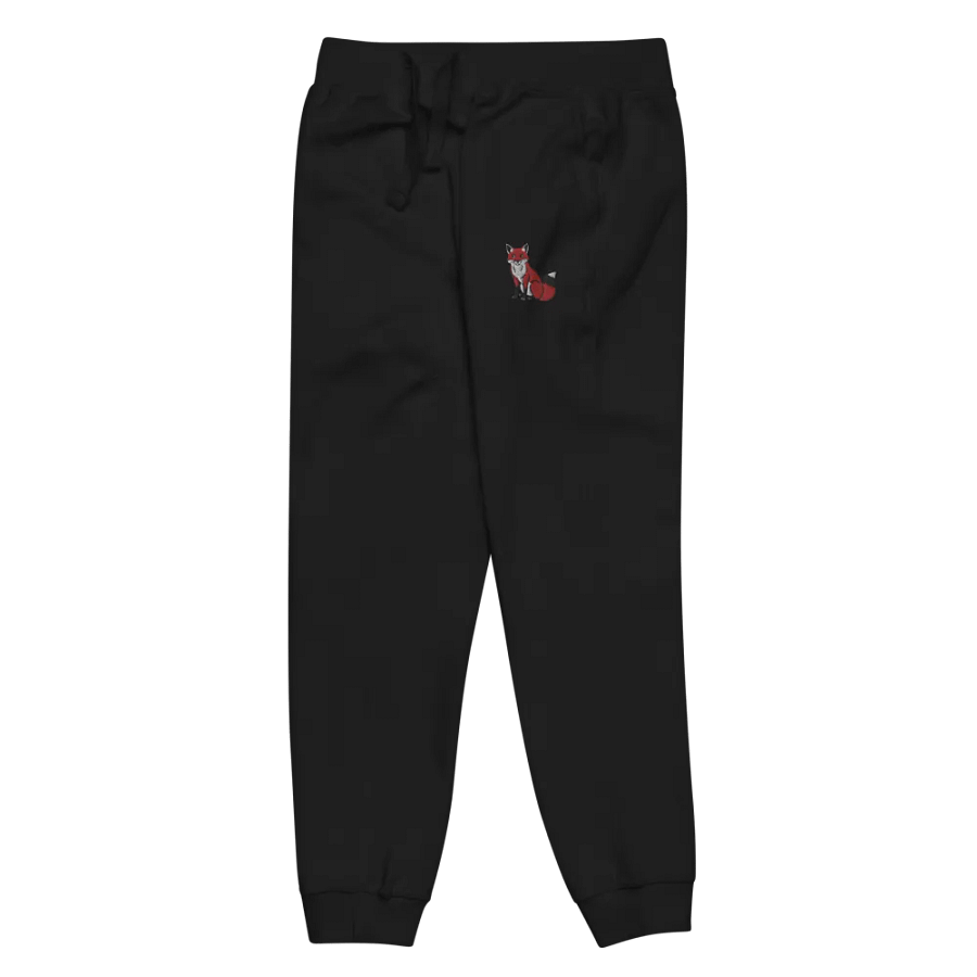 Red Fox Graphic Unisex Fleece Joggers product image (11)